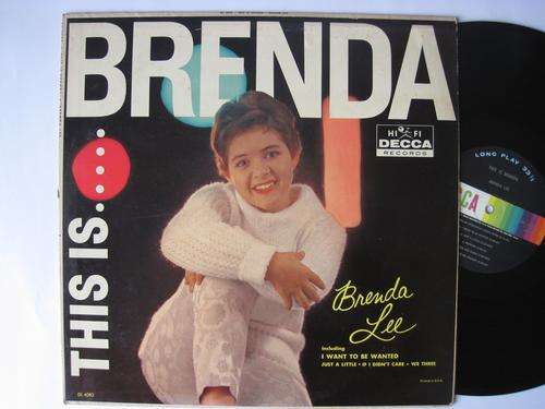 BRENDA LEE - THIS IS BRENDA - USA VG+ / VG