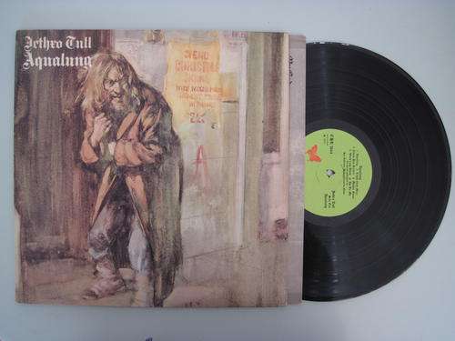 JETHRO TULL - AQUALUNG - UK EX / VG GATEFOLD WITH INNER