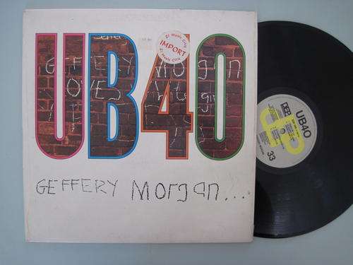 UB40 - GEFFERY MORGAN - UK VG+ /VG WITH INNER