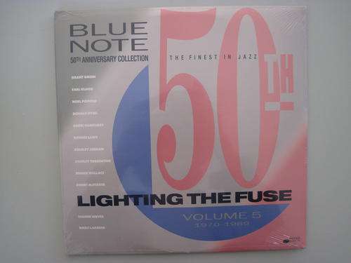 BLUE NOTE 50th ANNIVERSARY COLLECTION VOLUME 5 LIGHTNING FUSION RSA EX / EX 2 LP GATEFOLD