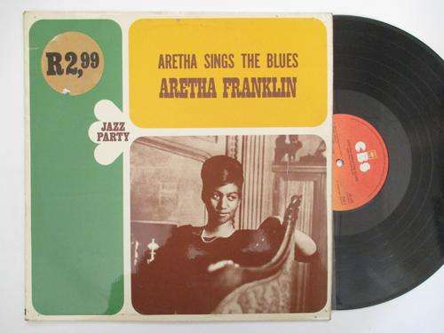 ARETHA FRANKLIN - ARETHA SINGS THE BLUES - RSA VG+ / EX
