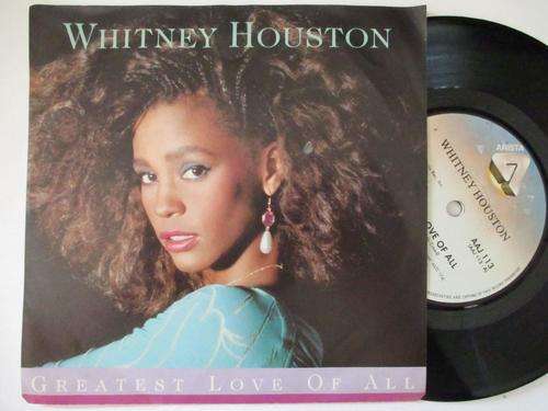 WHITNEY HOUSTON - GREATEST LOVE OF ALL / SOMEONE FOR ME 7" RSA VG+ / VG