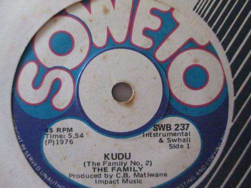 THE FAMILY - KUDU / KUYENDA - SWHALI - RSA VG+