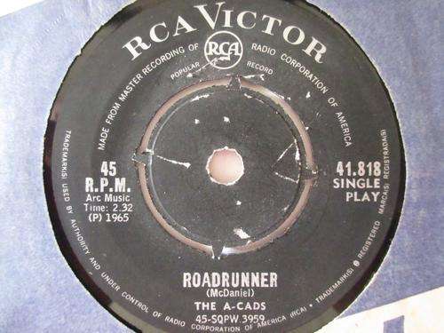 THE A-CADS - ROADRUNNER / HUNGRY FOR LOVE - RSA VG