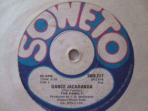 THE FAMILY - DANCE JACARANDA / I GET A FEELING - RSA VG+