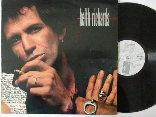 KEITH RICHARDS - TALK IS CHEAP - RSA VG+ / VG+
