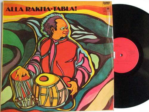 ALLA RAKHA - TABLA! - RSA VG+ / EX RAVI SHANKAR
