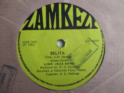 LIMA JAZZ BAND - SELITA / NANI WATULETA KUMO - KENYA VG+