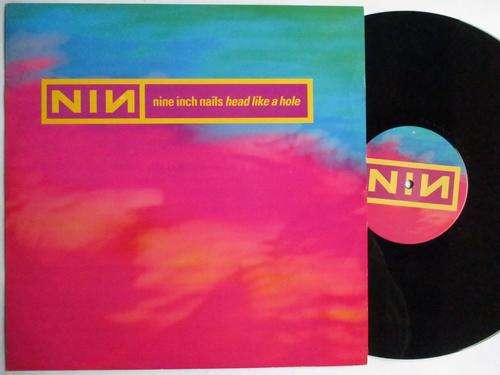 NINE INCH NAILS - HEAD LIKE A HOLE 12" UK VG+ / VG+ (SUPERFICIAL MARKING)