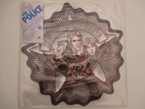 THE POLICE - DONT STAND SO CLOSE TO ME / DE DO DO DO DE DA DA DA USA SHAPED PICTURE DISC VG+ / VG+