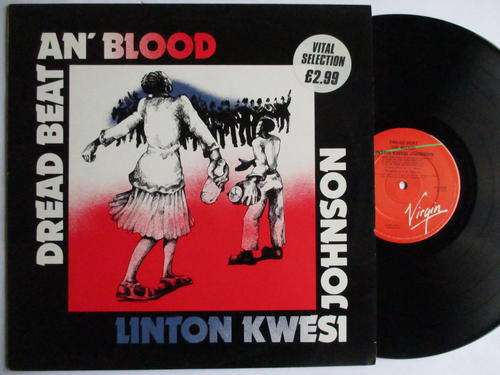 LINTON KWESI JOHNSON - DREAD BEAT AN' BLOOD - UK EX / VG+