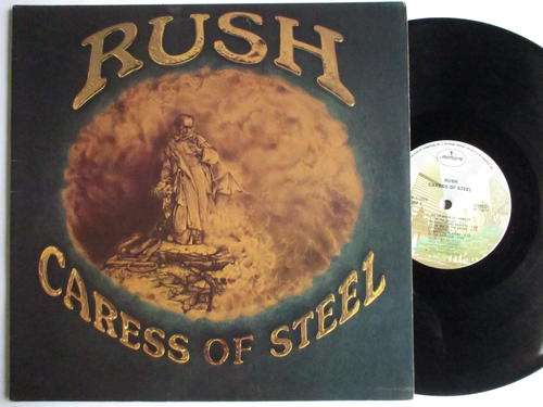 RUSH - CARESS OF STEEL - USA VG+ / VG+ GATEFOLD