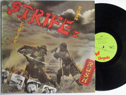 RUSH - STRIFE - UK EX / VG+