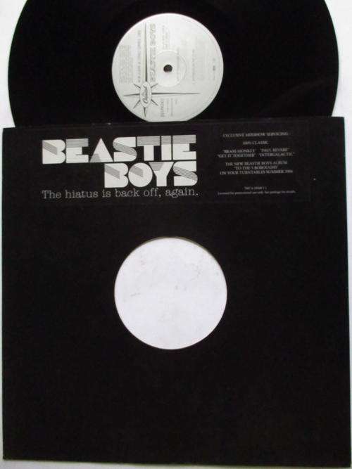 BEASTIE BOYS -GET IT TOGETHER / INTERGALACTIC / BRASS MONKEY / PAUL REVERE 12" UK VG+ /VG+