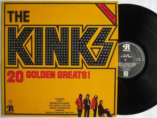 THE KINKS - 20 GOLDEN GREATS - UK VG+ / VG+