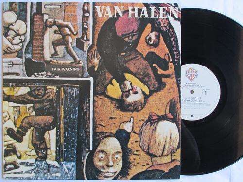 VAN HALEN - FAIR WARNING - US EX / EX WITH INNER
