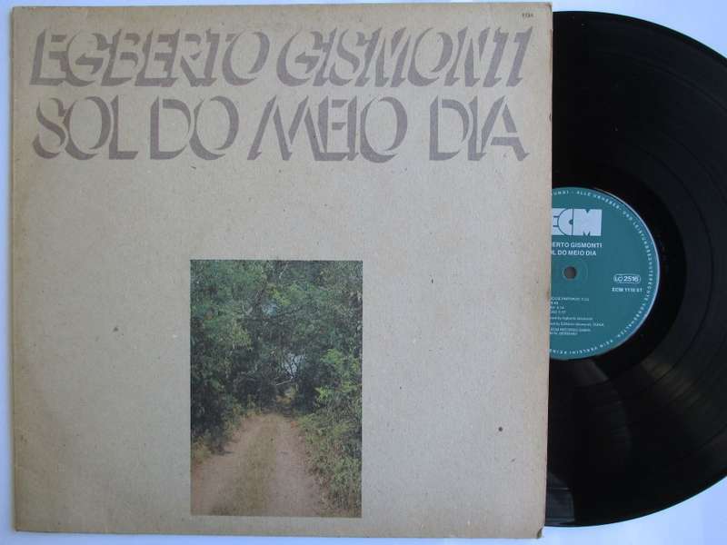 EGBERTO GISMONTI - SOL DO MEIO DIA - GERMANY VG+/VG+ VASCONCELOS TOWNER WALCOTT GARBAREK
