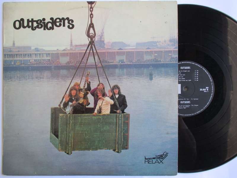 OUTSIDERS - OUTSIDERS - HOLLAND - VG+ /VG- RARE 60'S GARAGE PSYCH - O.G.