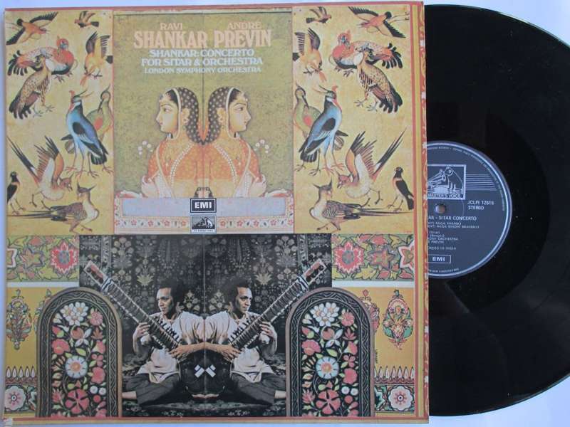 RAVI SHANKAR & ANDRE PREVIN - CONCERTO FOR SITAR & ORCHESTRA - RSA VG+ / EX