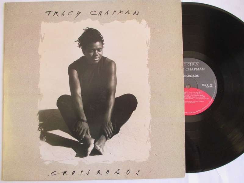 TRACY CHAPMAN - CROSSROADS - RSA VG+ /VG WITH INNER