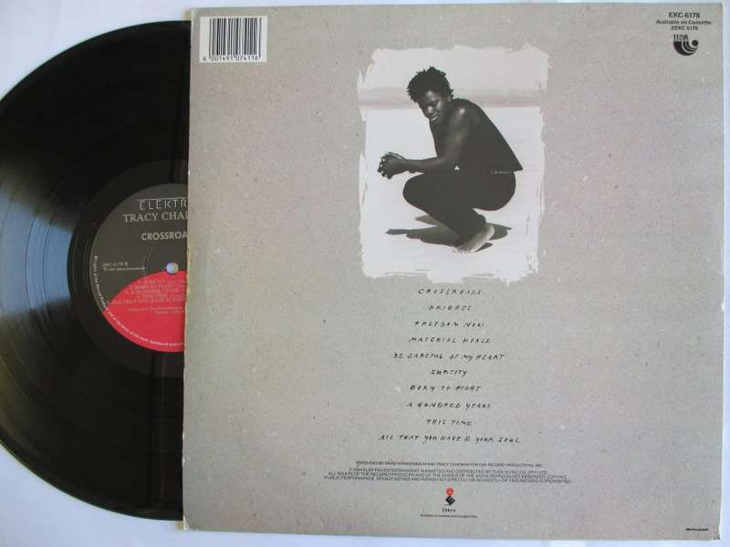TRACY CHAPMAN - CROSSROADS - RSA VG+ /VG WITH INNER