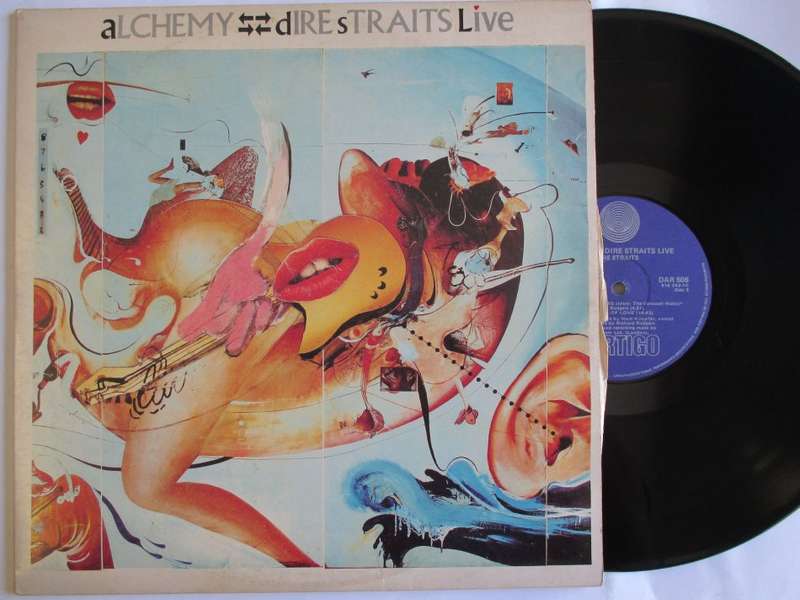 DIRE STRAITS - ALCHEMY - RSA VG+ / VG 2 LP GATEFOLD
