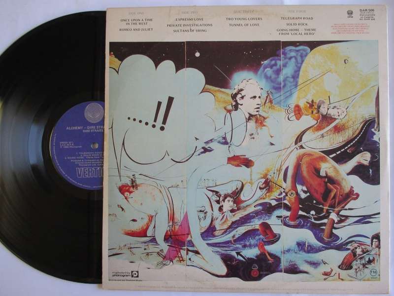 DIRE STRAITS - ALCHEMY - RSA VG+ / VG 2 LP GATEFOLD