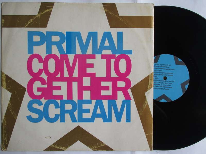 PRIMAL SCREAM - COME TOGETHER 12" VG- / VG-