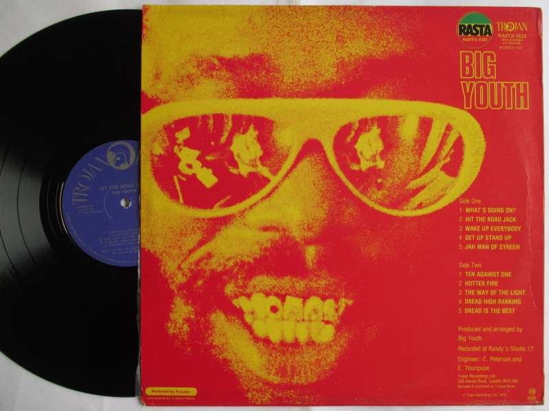 BIG YOUTH - HIT THE ROAD JACK - RSA VG+ / VG+