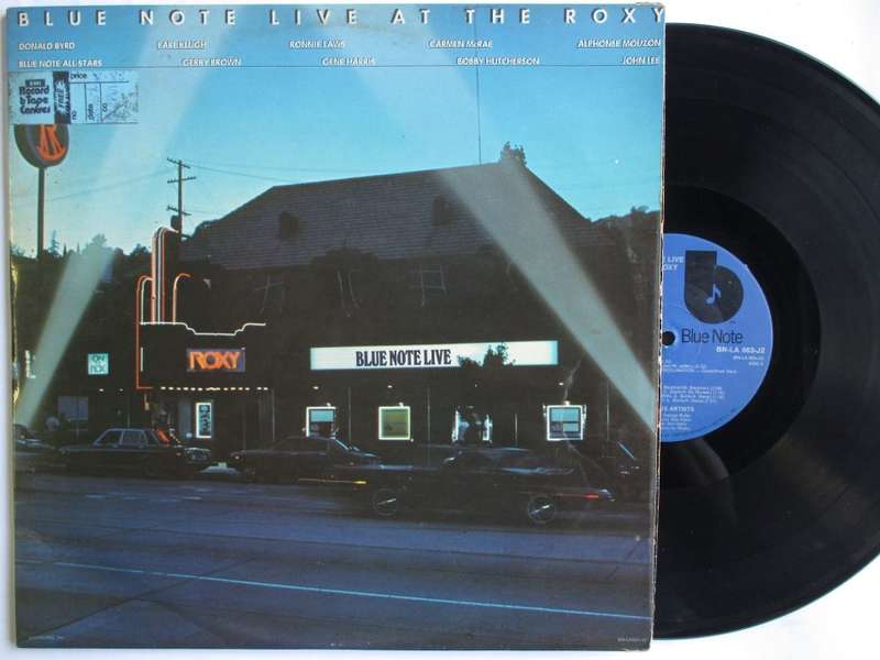 VARIOUS - BLUE NOTE AT THE ROXY - RSA VG / VG- 2 LP GATEFOLD