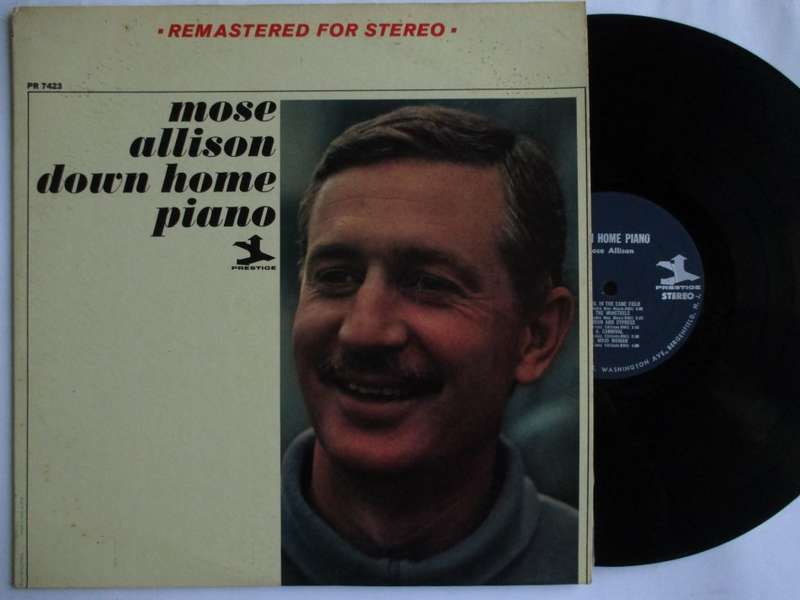 MOSE ALLISON - DOWN HOME PIANO - USA VG+ / VG O.G. PRESTIGE