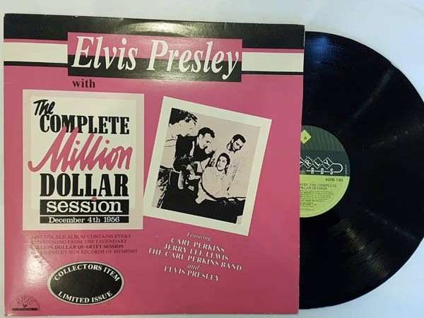 ELVIS PRESLEY - THE COMPLETE MILLION DOLLAR SESSION - RSA - VG / VG+ GATEFOLD 2LP