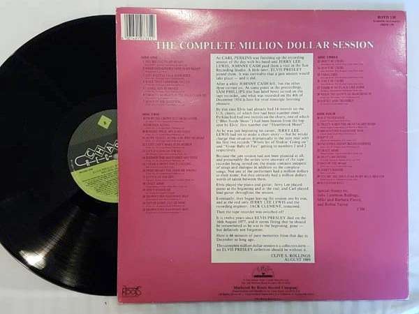 ELVIS PRESLEY - THE COMPLETE MILLION DOLLAR SESSION - RSA - VG / VG+ GATEFOLD 2LP