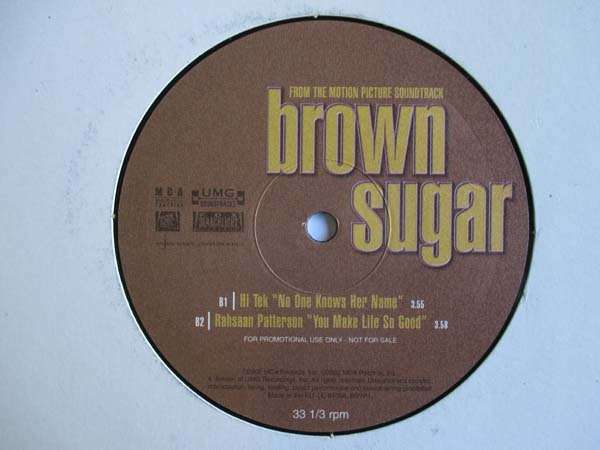 BROWN SUGAR OST 12"- USA VG+/ VG+ ERYKAH BADU / MOS DEF / HI TEK