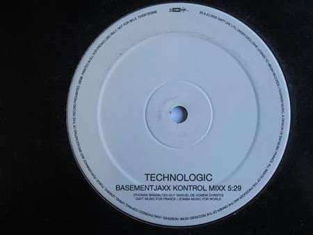 DAFT PUNK - TECHNOLOGIC 12" UK VG+ BASEMENT JAXX REMIX