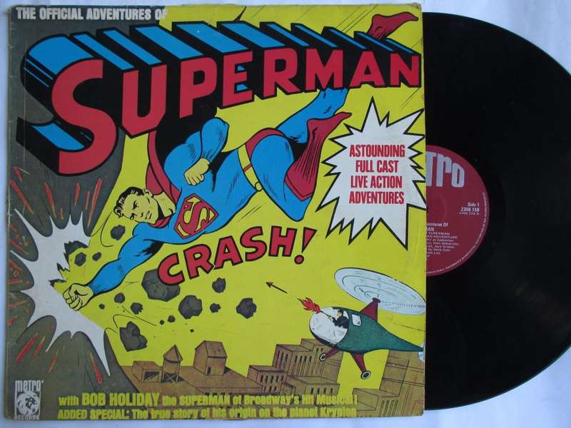 THE OFFICIAL ADVENTURES OF SUPERMAN - RSA VG- / VG-