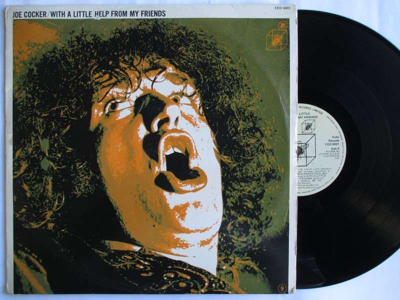 JOE COCK - WITH A LITTLE HELP FROM MY FRIENDS & JOE COCKER - RSA VG / VG 2 LP ALBUM GATEFOLD