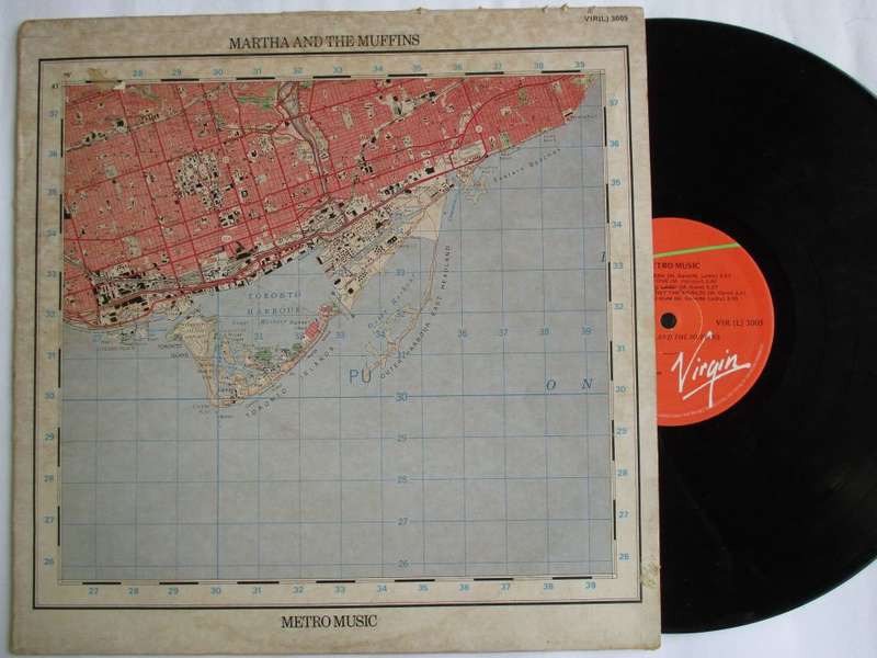 MARTHA AND THE MUFFINS - METRO MUSIC - RSA VG- / VG WITH INSERT
