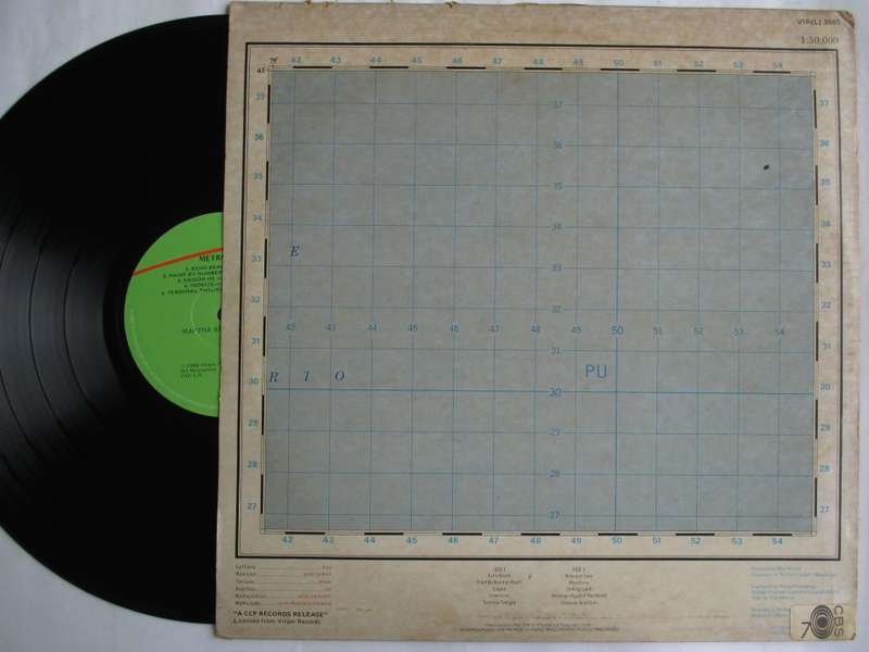 MARTHA AND THE MUFFINS - METRO MUSIC - RSA VG- / VG WITH INSERT