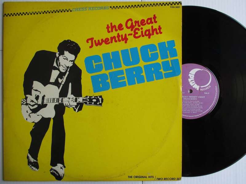 CHUCK BERRY - THE GREAT TWENTY EIGHT - RSA VG / VG+ / VG 2 LP GATEFOLD