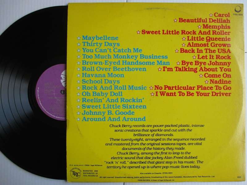 CHUCK BERRY - THE GREAT TWENTY EIGHT - RSA VG / VG+ / VG 2 LP GATEFOLD