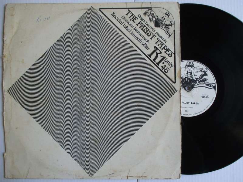 FAUST - THE FAUST TAPES - RSA G+ / VG-