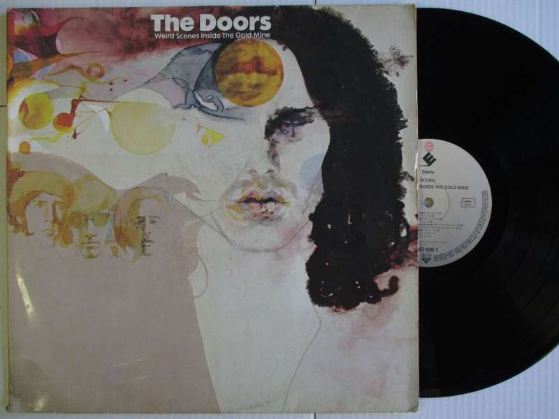 THE DOORS - WEIRD SCENES INSIDE THE GOLD MINE - GERMANY VG /VG+ /VG 2 LP GATEFOLD