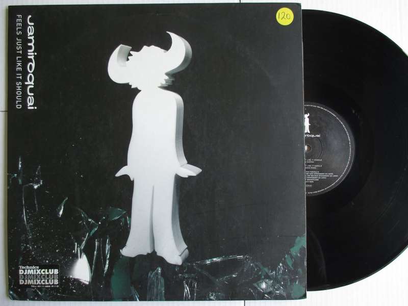 JAMIROQUAI - FEELS JUST LIKE IT SHOULD 12" UK VG+ /VG
