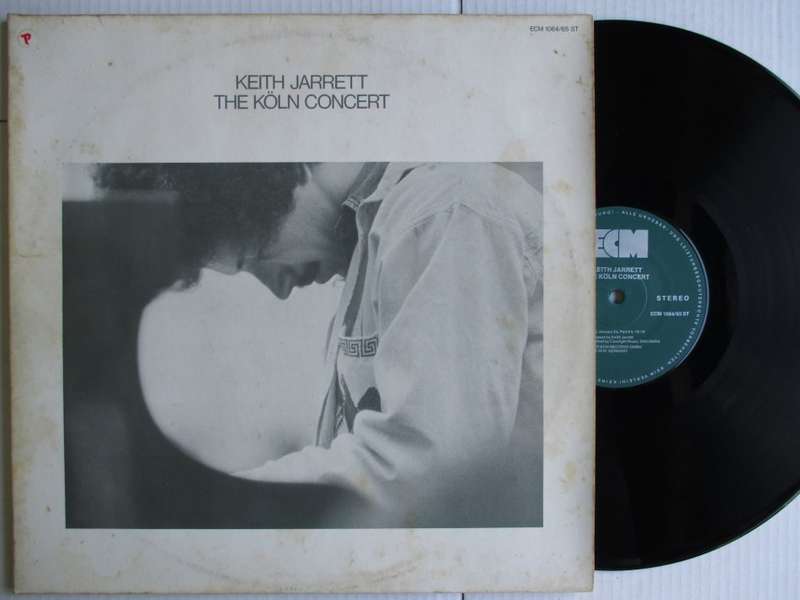 KEITH JARRETT - THE KOLN CONCERT - GERMANY VG /VG+ 2 LP GATEFOLD