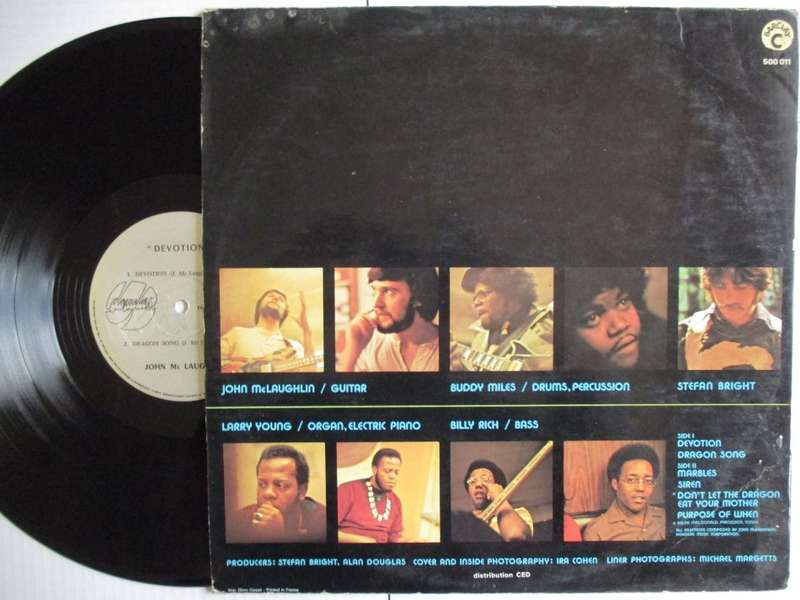JOHN MC LAUGHLIN - DEVOTION - FRANCE - VG / VG
