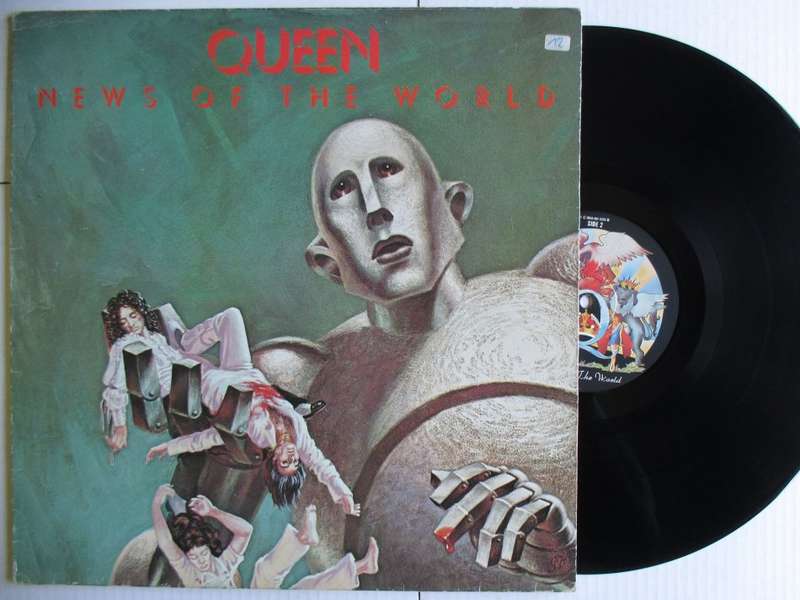 QUEEN - NEW OF THE WORLD - GERMANY VG / VG GATEFOLD