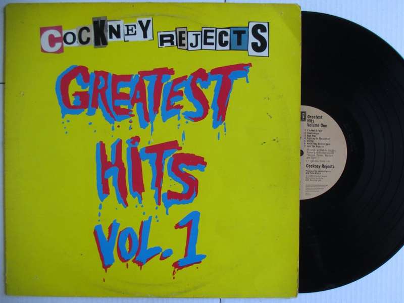 COCKNEY REJECTS - GREATEST HITS VOL.1 - UK VG- / VG
