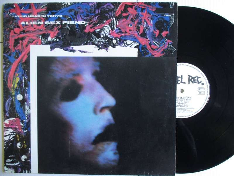 ALIEN SEX FIEND - LIQUID HEAD IN TOKYO - GERMANY VG / VG+
