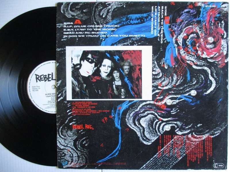 ALIEN SEX FIEND - LIQUID HEAD IN TOKYO - GERMANY VG / VG+